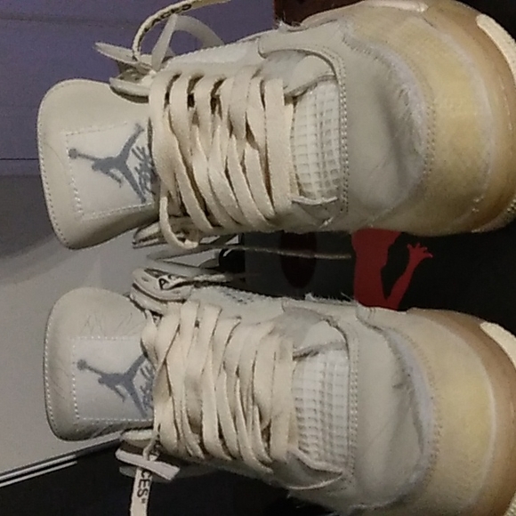 Jordan 4 off white sails